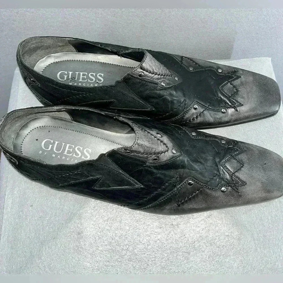 Guess leather Hipster Loafers western Guess by Marciano - Picture 11 of 12